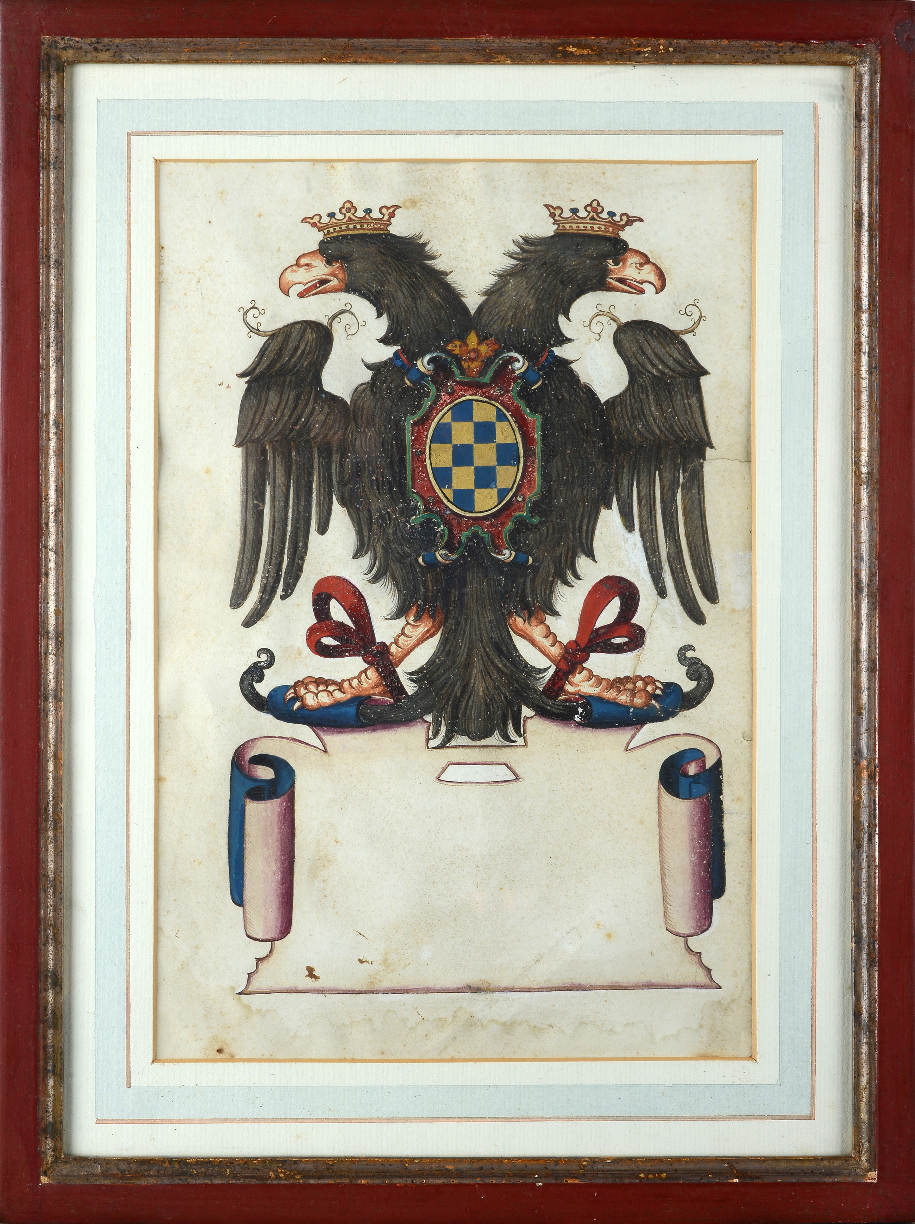 Serie di sei stemmi nobiliari