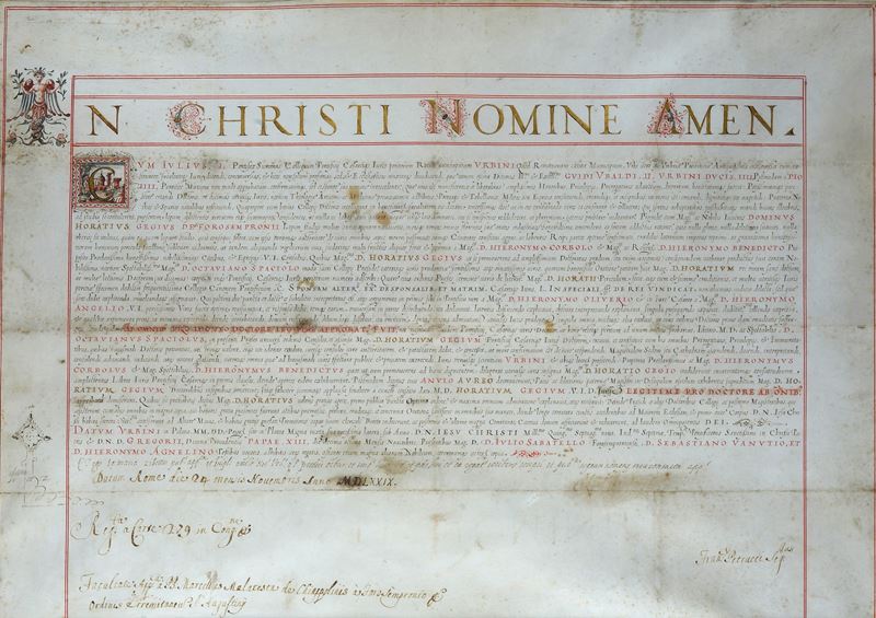 In Christi Nomine Amen