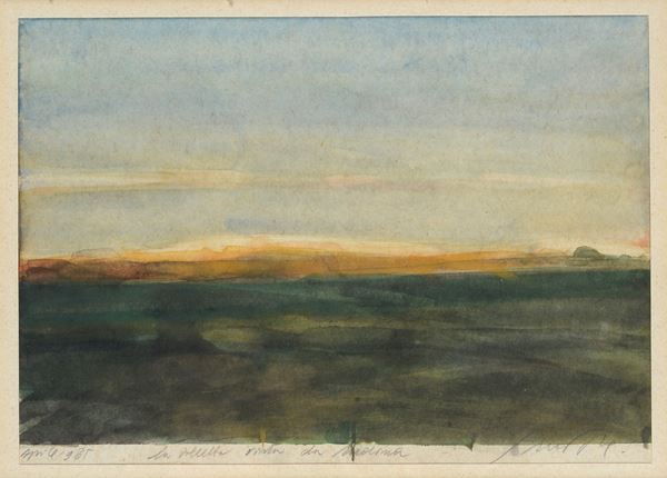 Piero Guccione - La Vallett