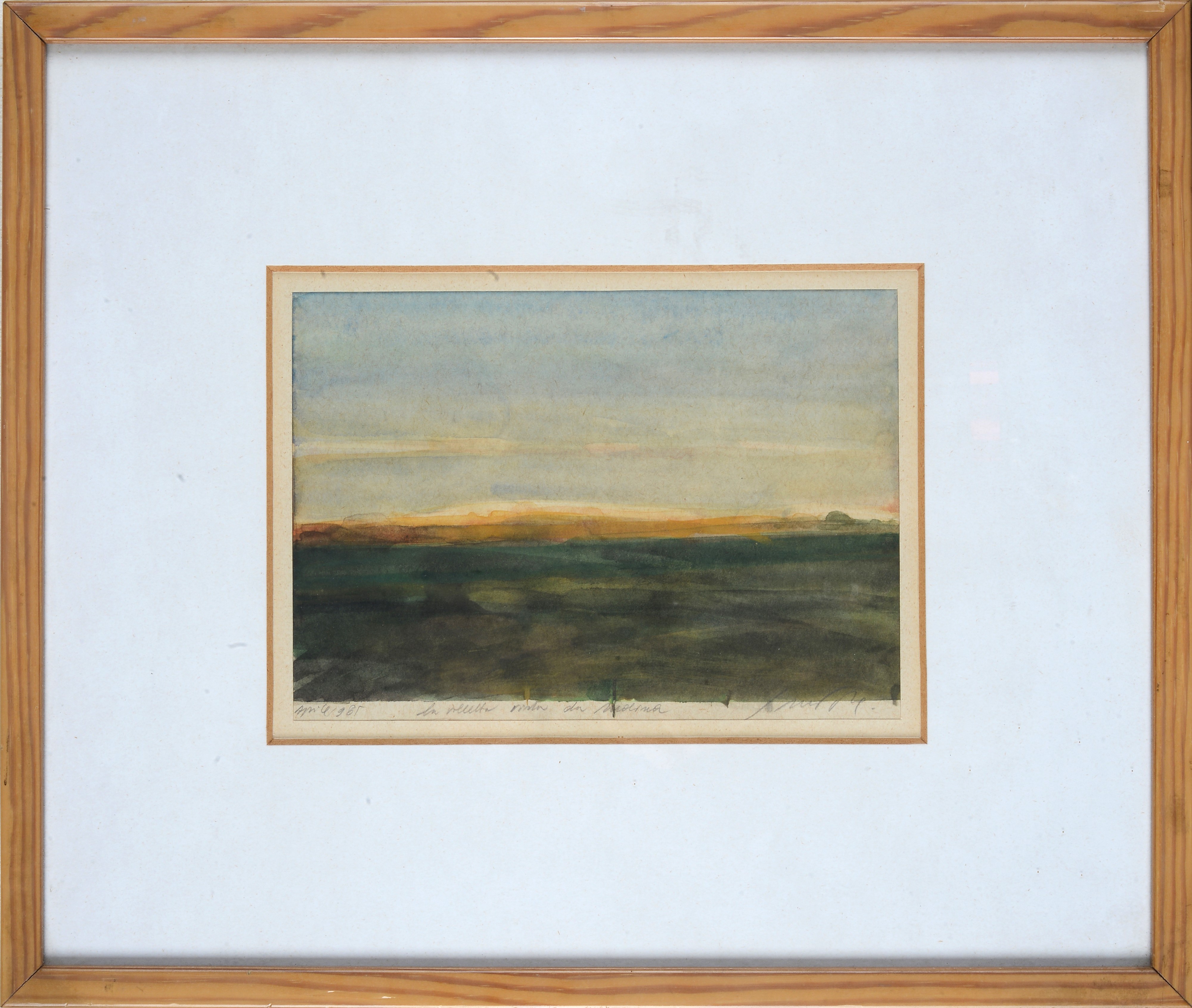 Piero Guccione - La Vallett