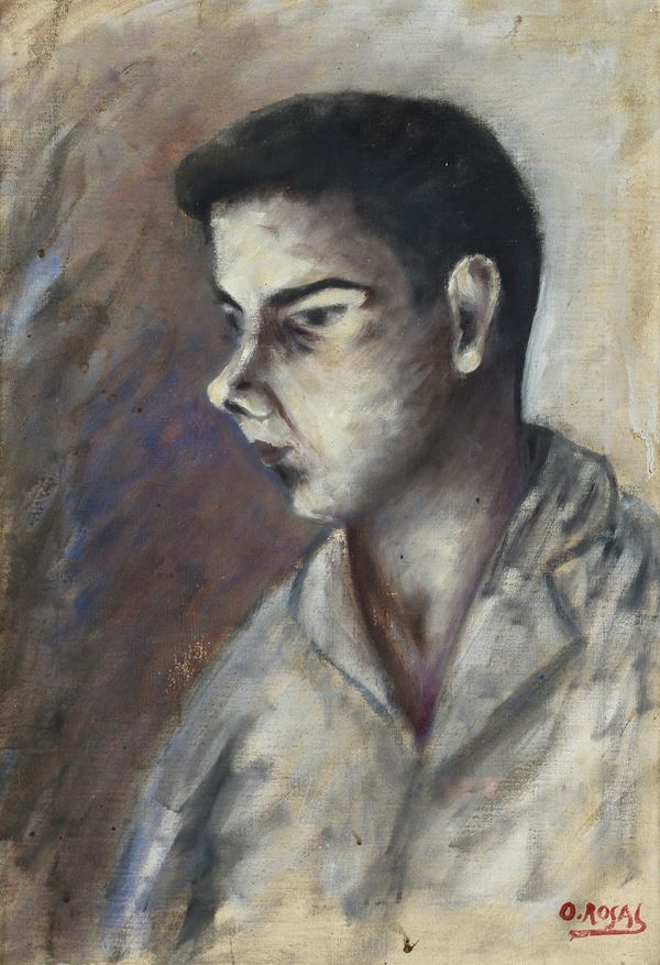 Ottone Rosai - Ritratto di giovane