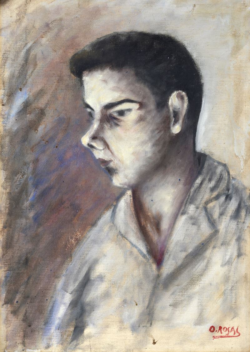 Ottone Rosai - Ritratto di Giovane