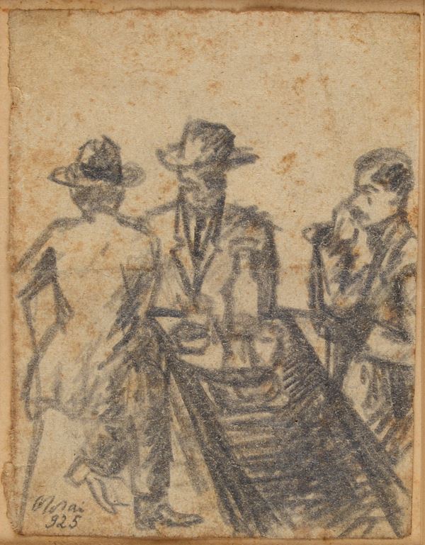 Ottone Rosai - Al caffè
