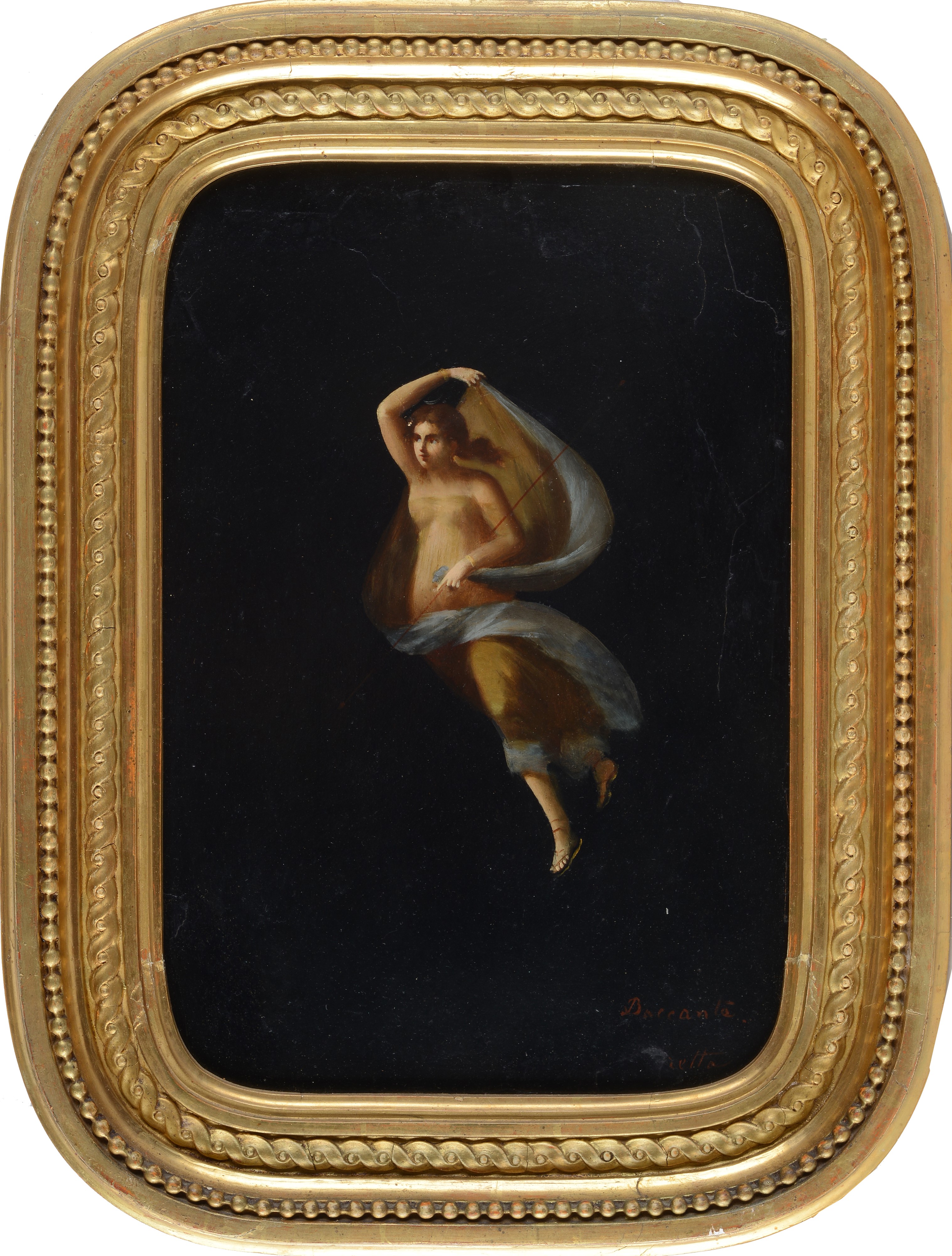 Serie di quattro figure alla pompeiana