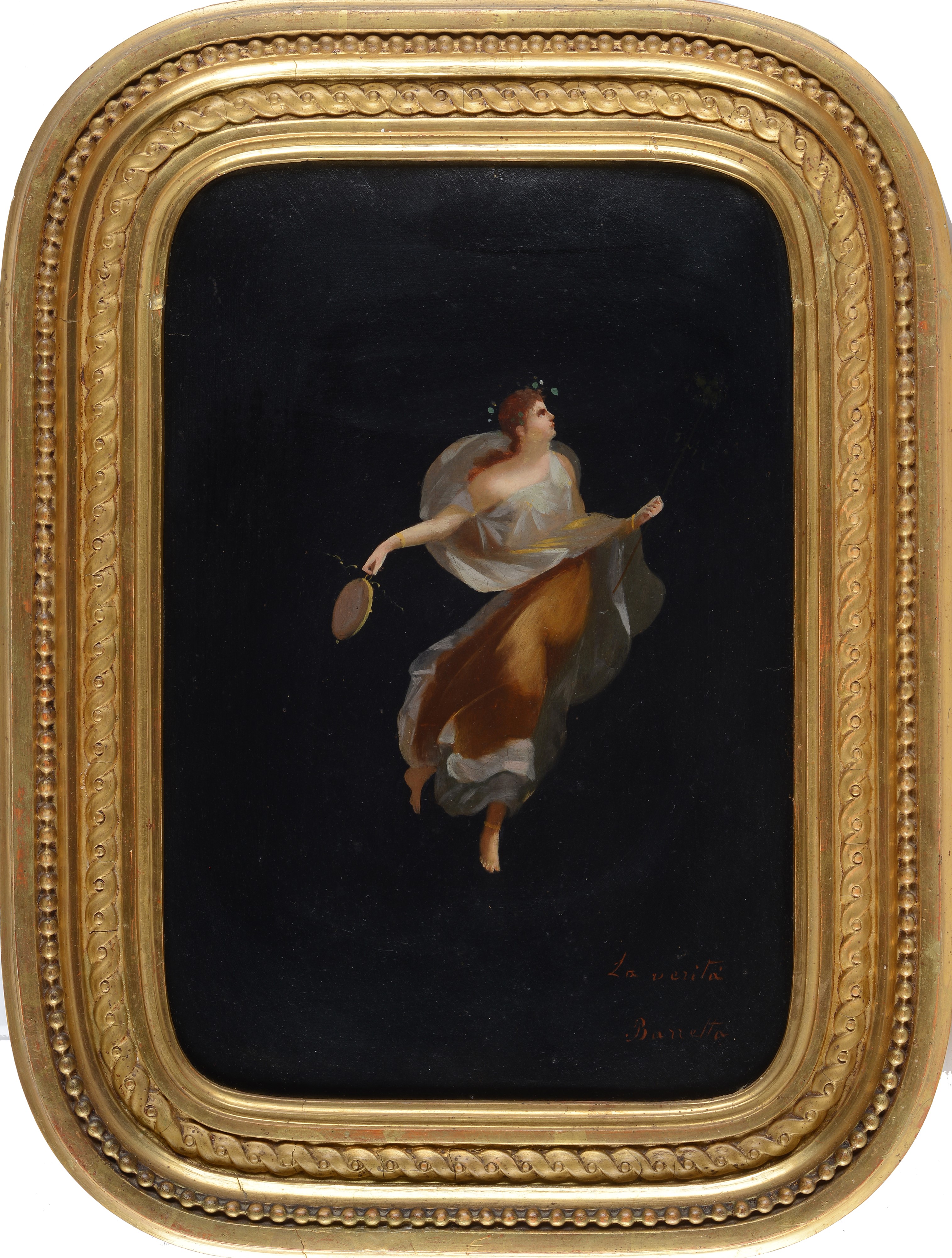 Serie di quattro figure alla pompeiana