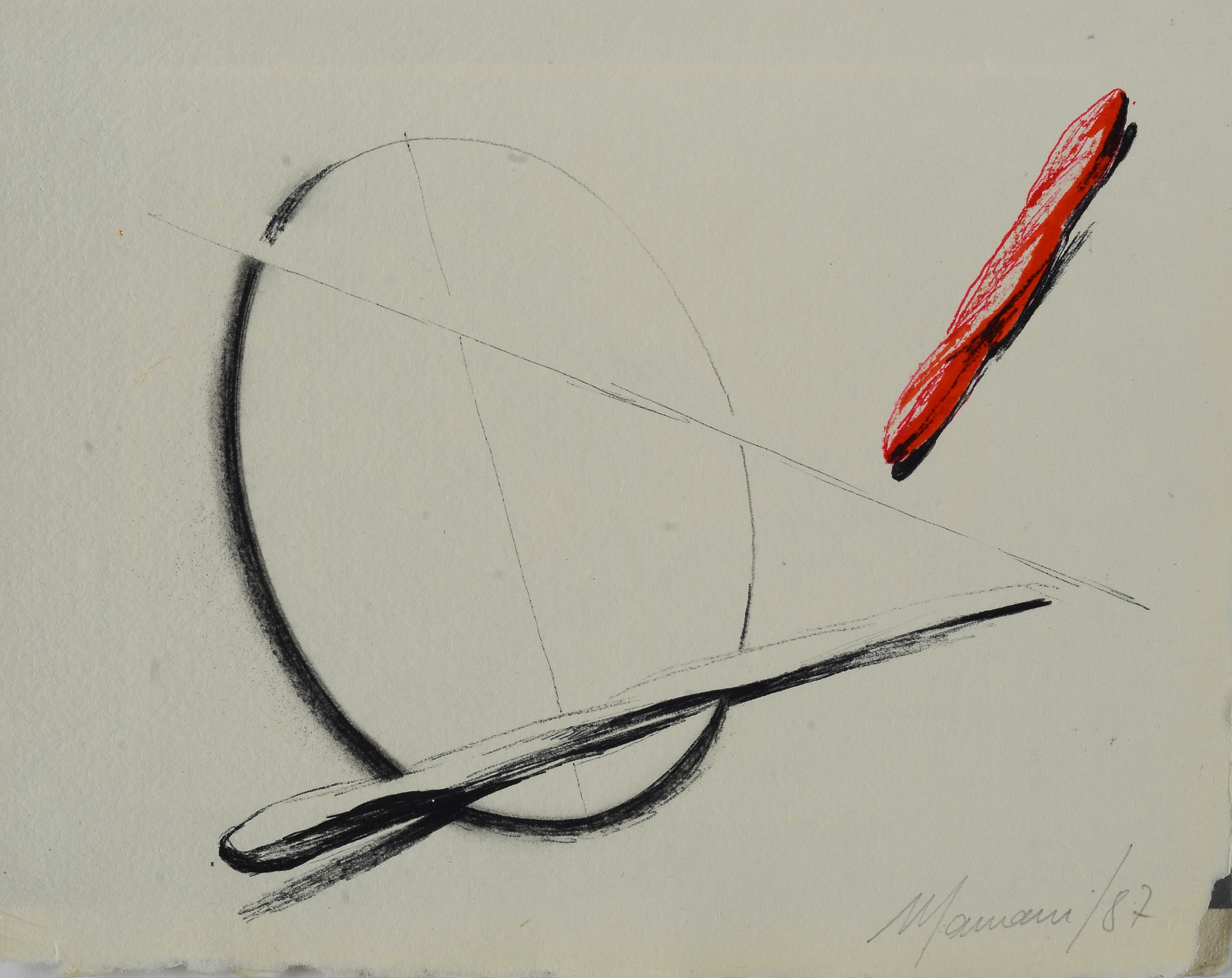 Umberto Mariani - Specchi - Collage e bassorilievo su foglio di piombo, 1987
