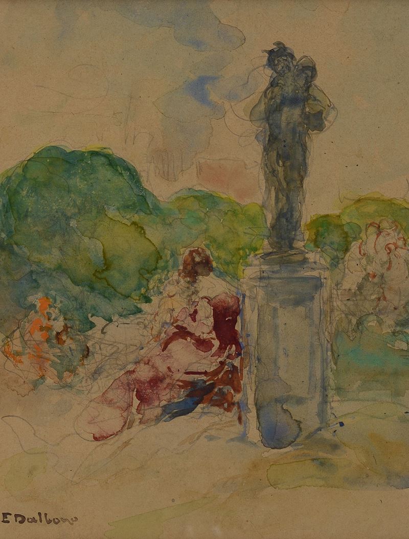 Eduardo Dalbono - Ai Giardini