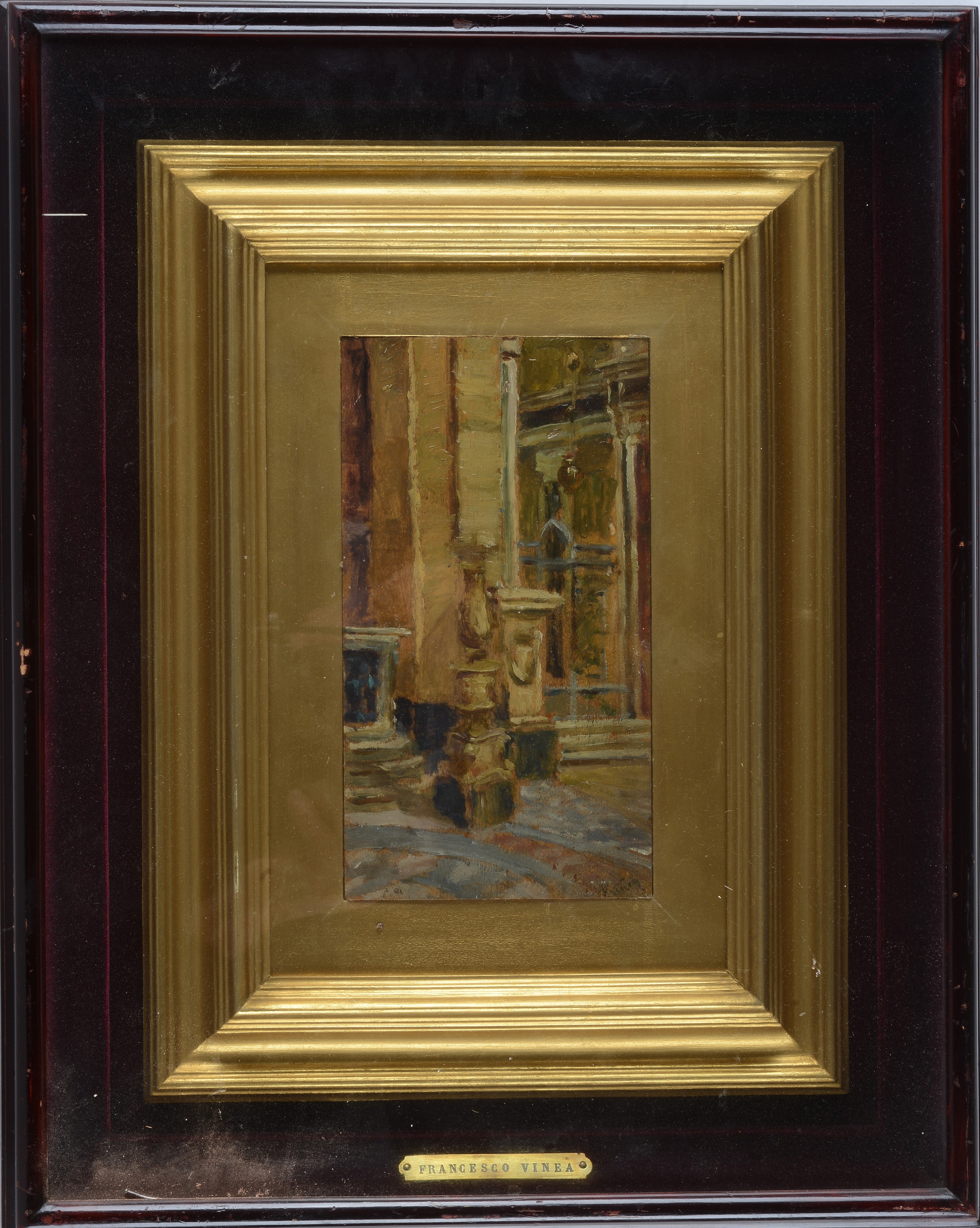 Francesco Vinea - Interno di Chiesa