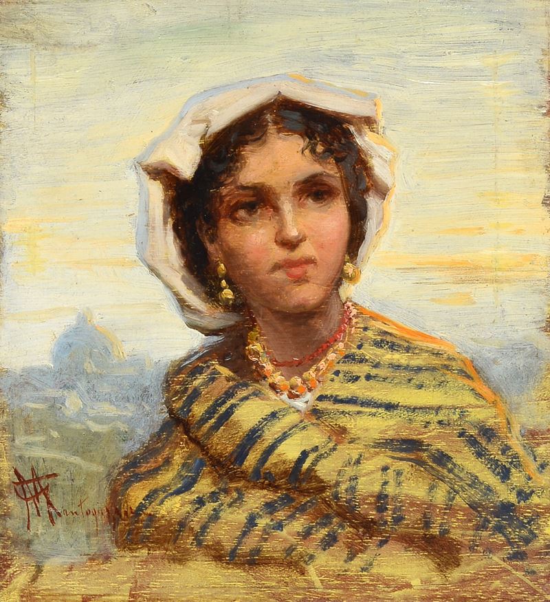 Giacomo Mantegazza - Ritratto di Popolana
