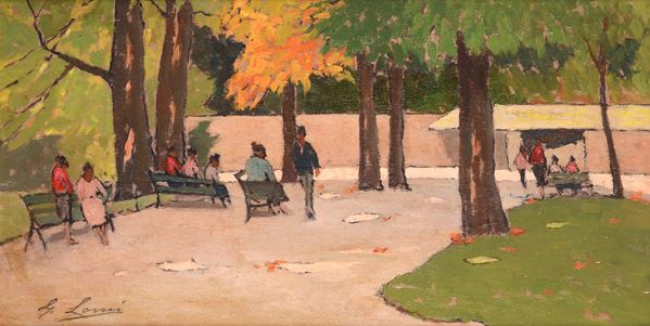 Giovanni Lomi - Public gardens