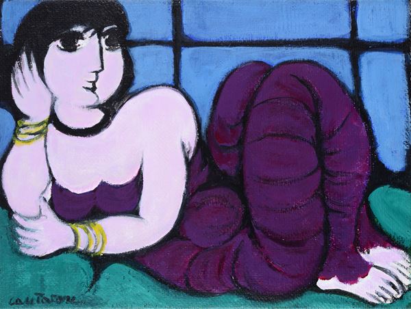 Domenico Cantatore - Odalisque