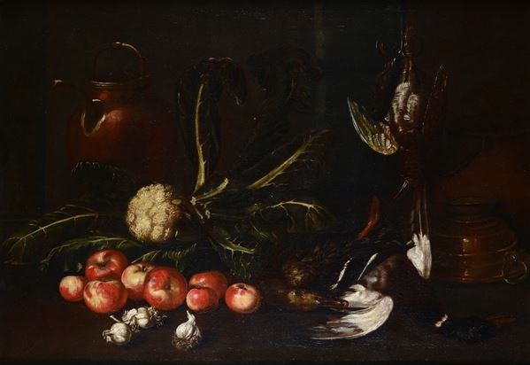 Scuola Lombarda, XVII sec. - Still life