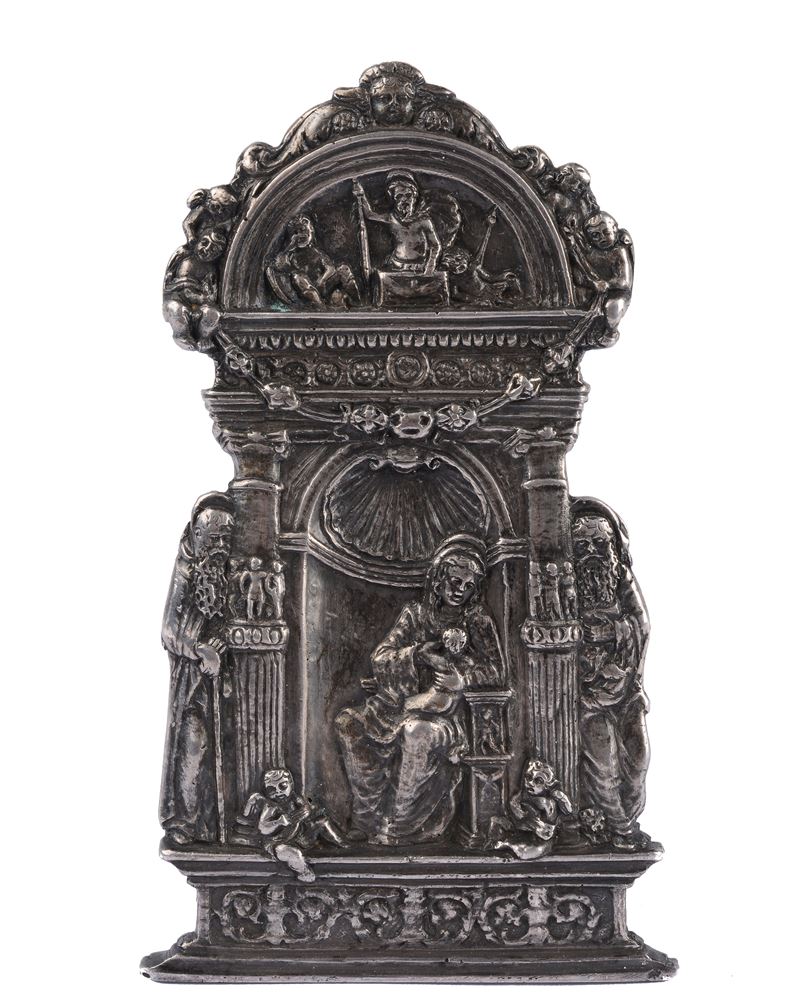 Madonna con Bambino tra S. Antonio Abate e S. Bartolomeo