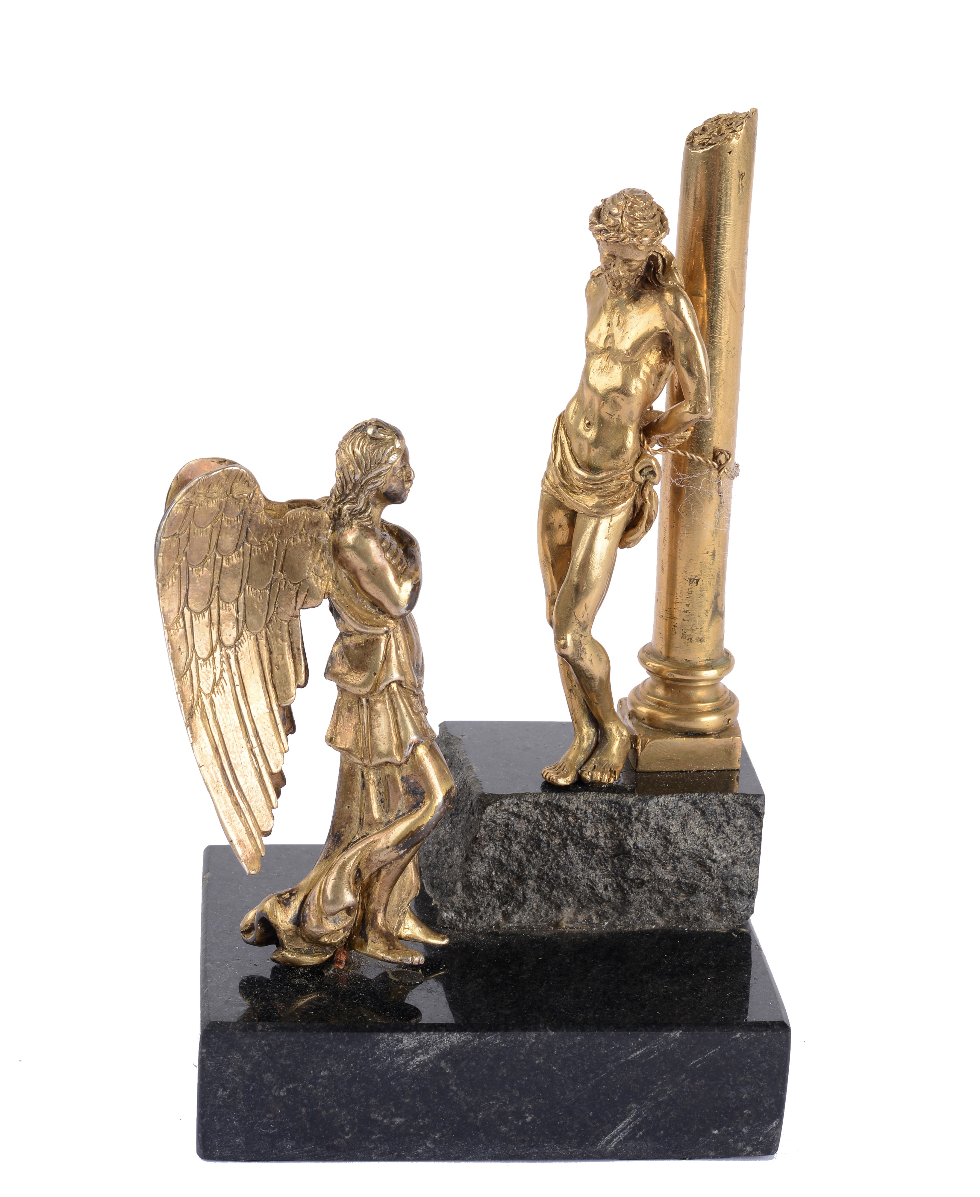 Cristo alla colonna con angelo