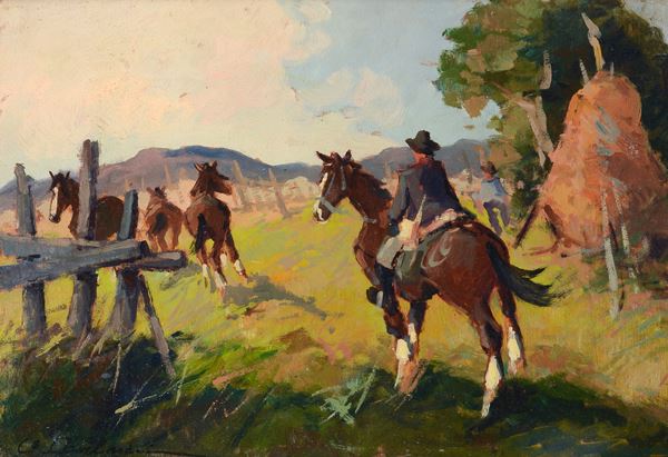 Carlo Domenici - Butteri