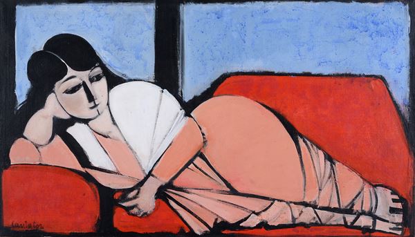 Domenico Cantatore - Odalisque