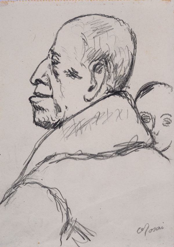 Ottone Rosai - Ritratto di Giuliotti