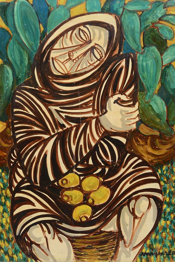 Giuseppe Migneco - Senza titolo