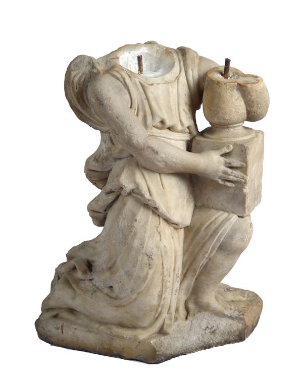 Candle holder angel