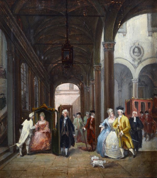 18th century scene