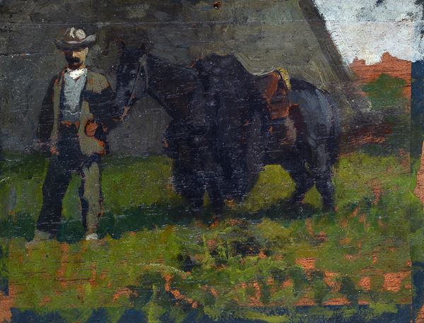 Eugenio Cecconi - Horse under hand