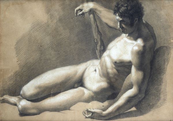 Anonimo, XIX sec. - Nude lying down