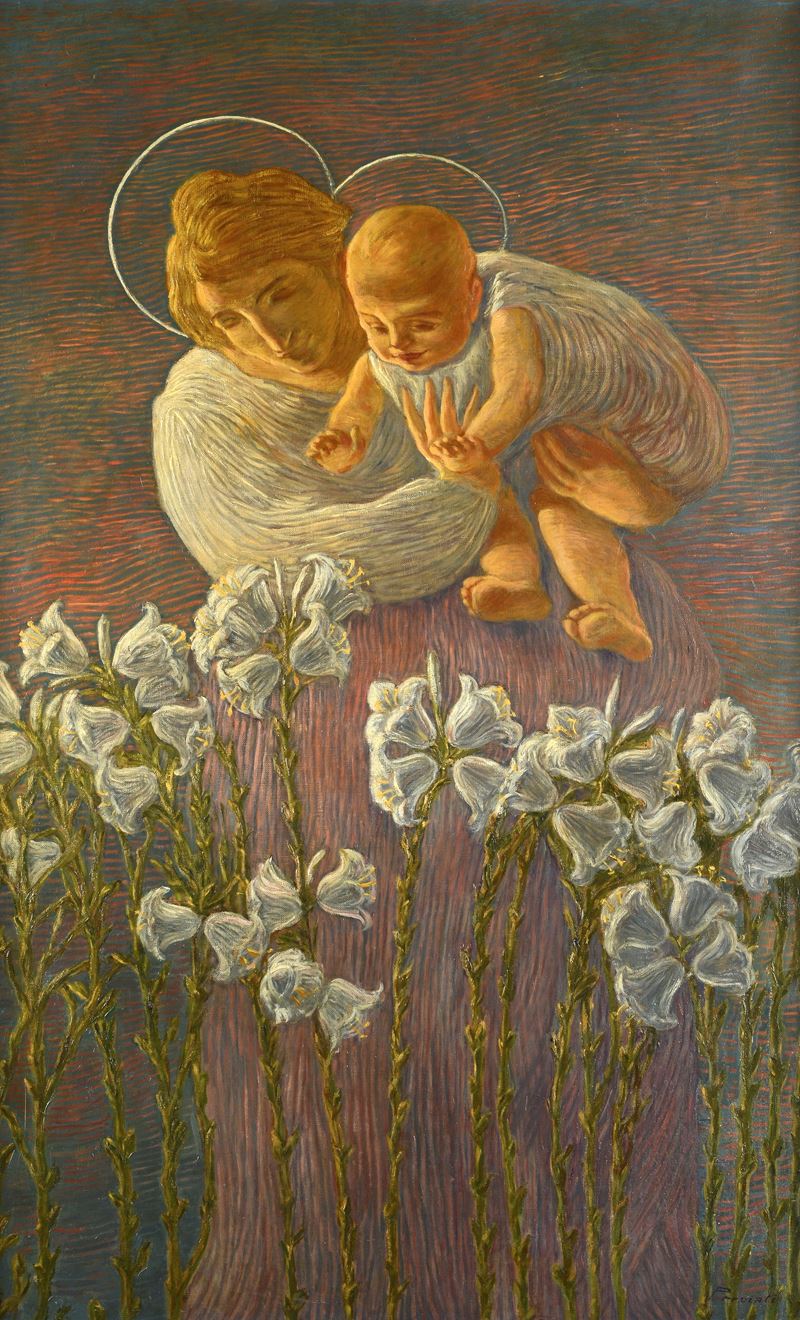 Madonna dei gigli (Il mattino della vita)
