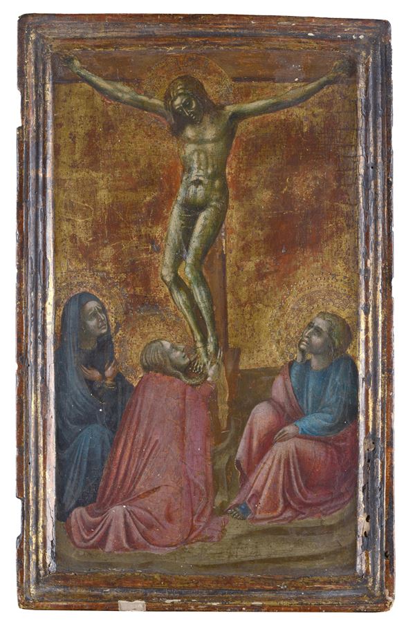 Scuola Toscana, XIV - XV sec. - Crucifixion