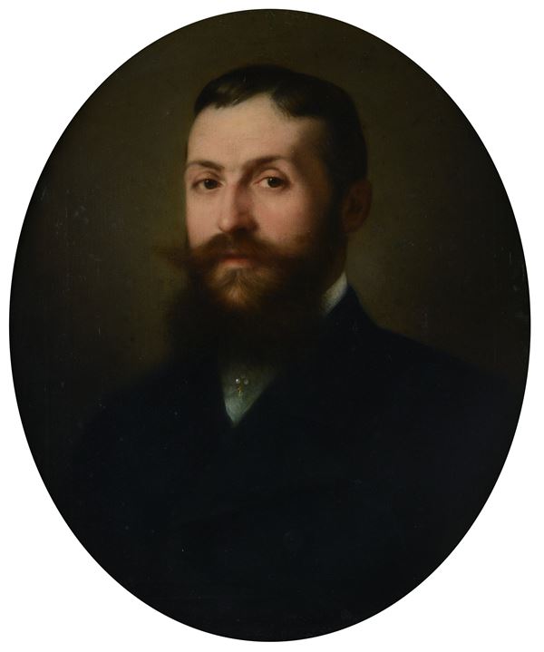Anonimo, XIX sec. - Ritratto virile