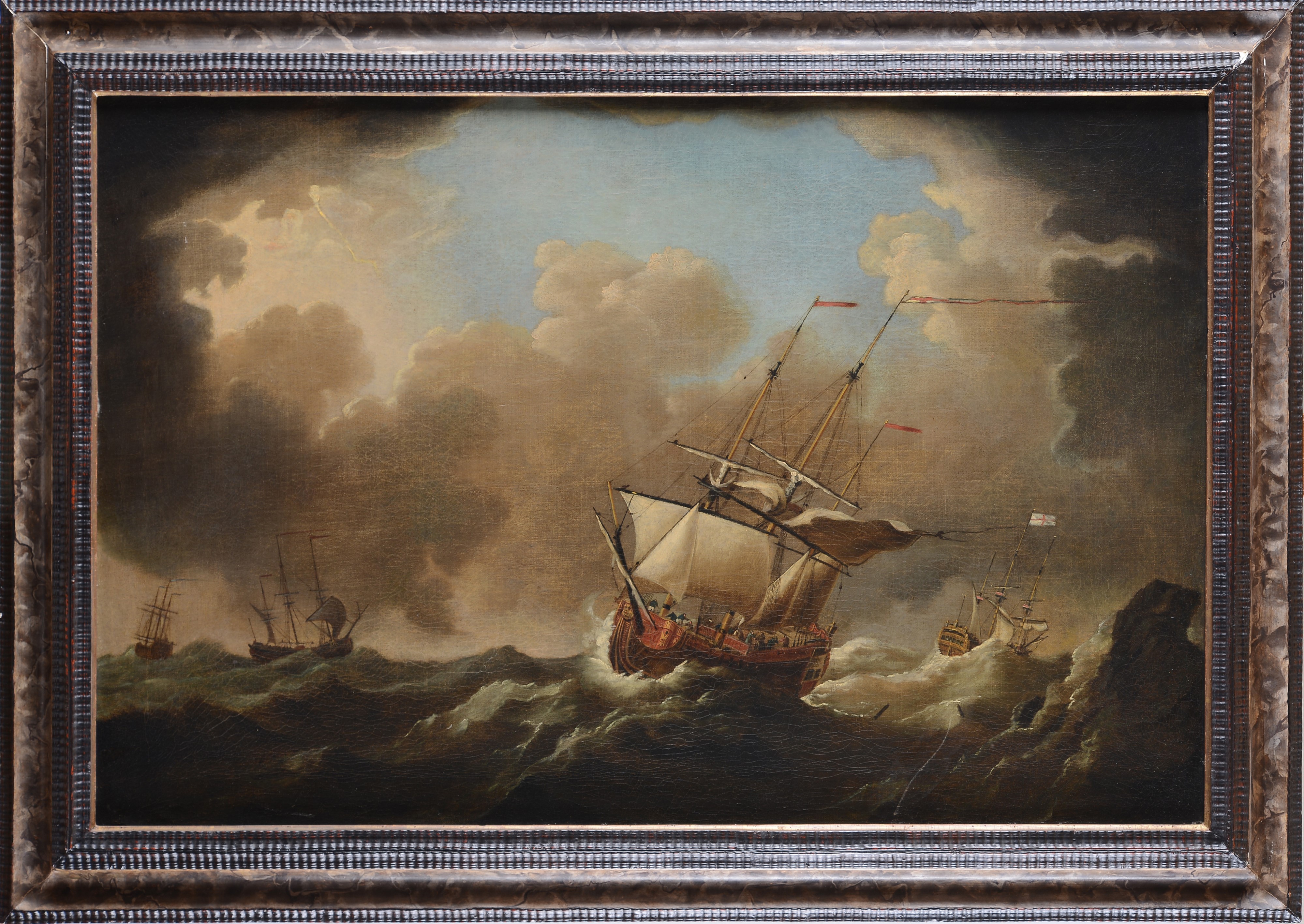 Marina con navi britanniche