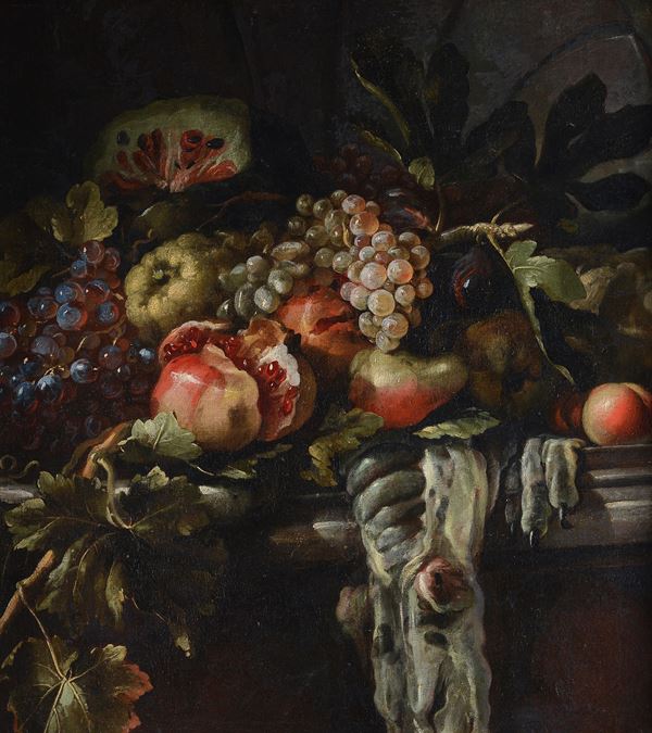 Scuola Romana, XVIII sec. - Natura morta