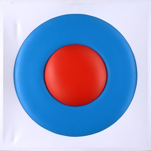 Samuele Ventanni - Introiezione 1 blu 1 rosso circle