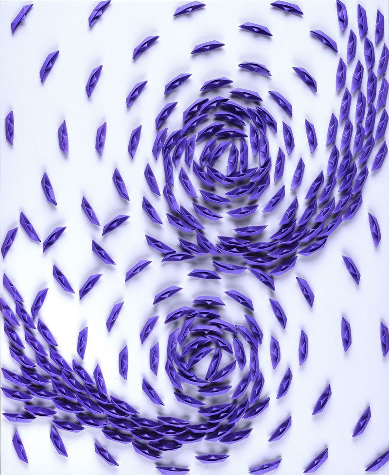 Riccardo Gusmaroli - Vortice blu