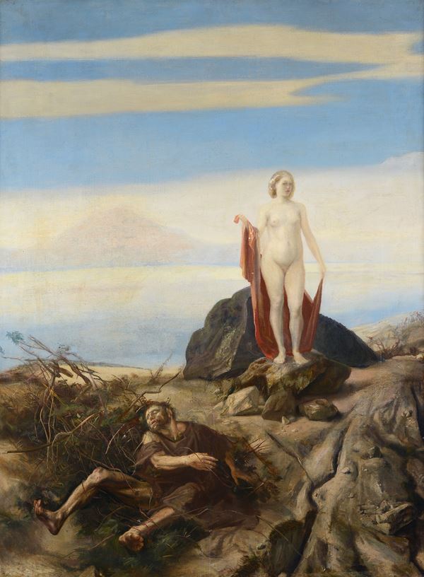 Pietro Annigoni - La tentazione di Sant'Antonio