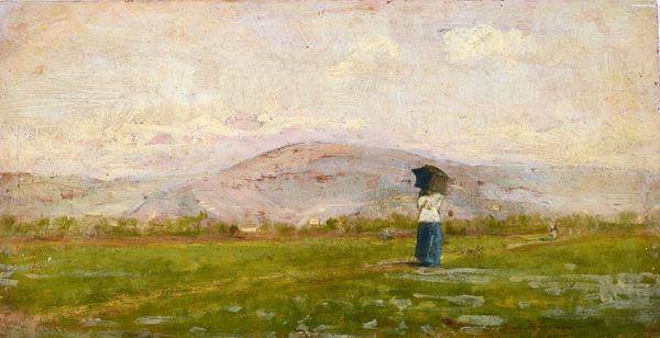 Ludovico Tommasi - Figura con ombrello 
