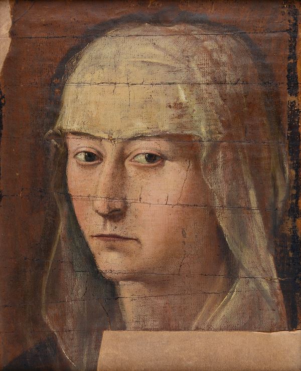 Scuola Toscana, XVI - XVII sec. - Volto di donna