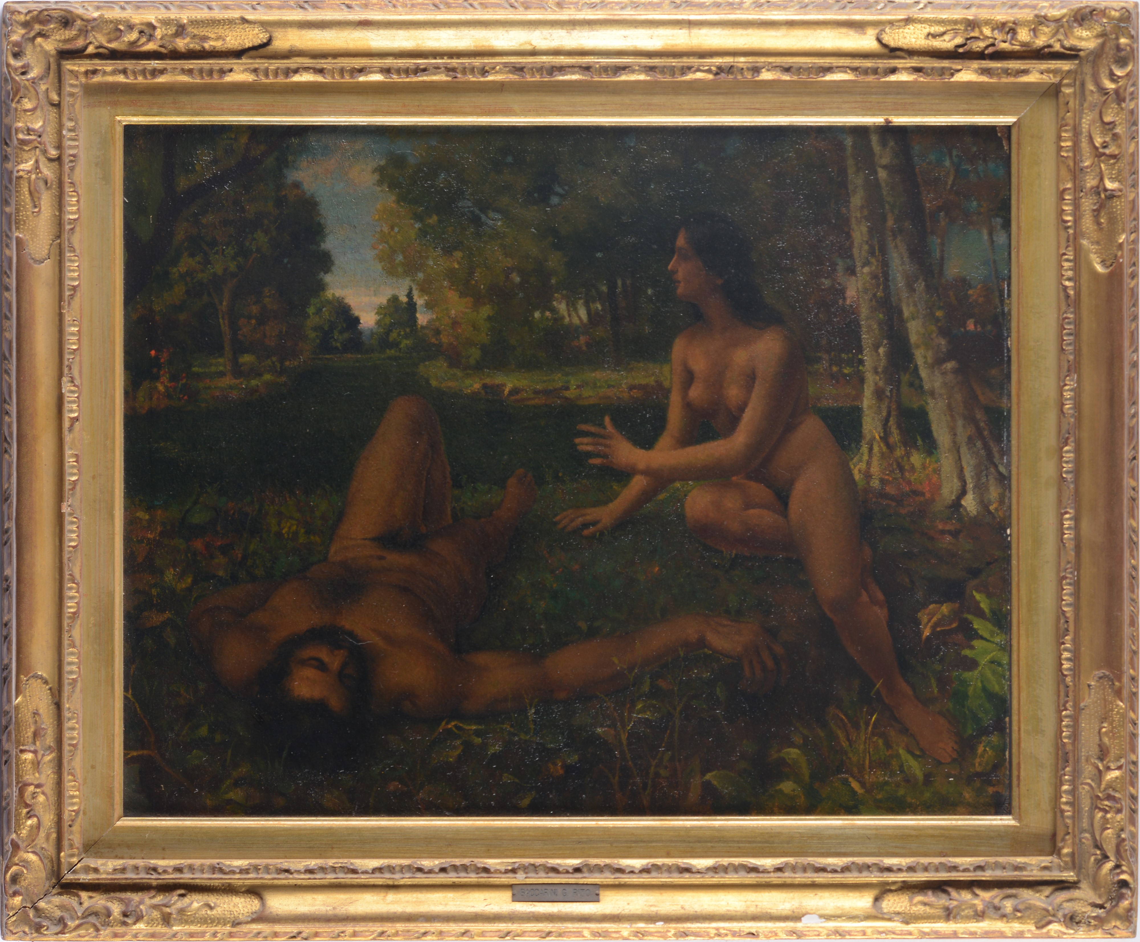 Adamo ed Eva nel Giardino dell'Eden