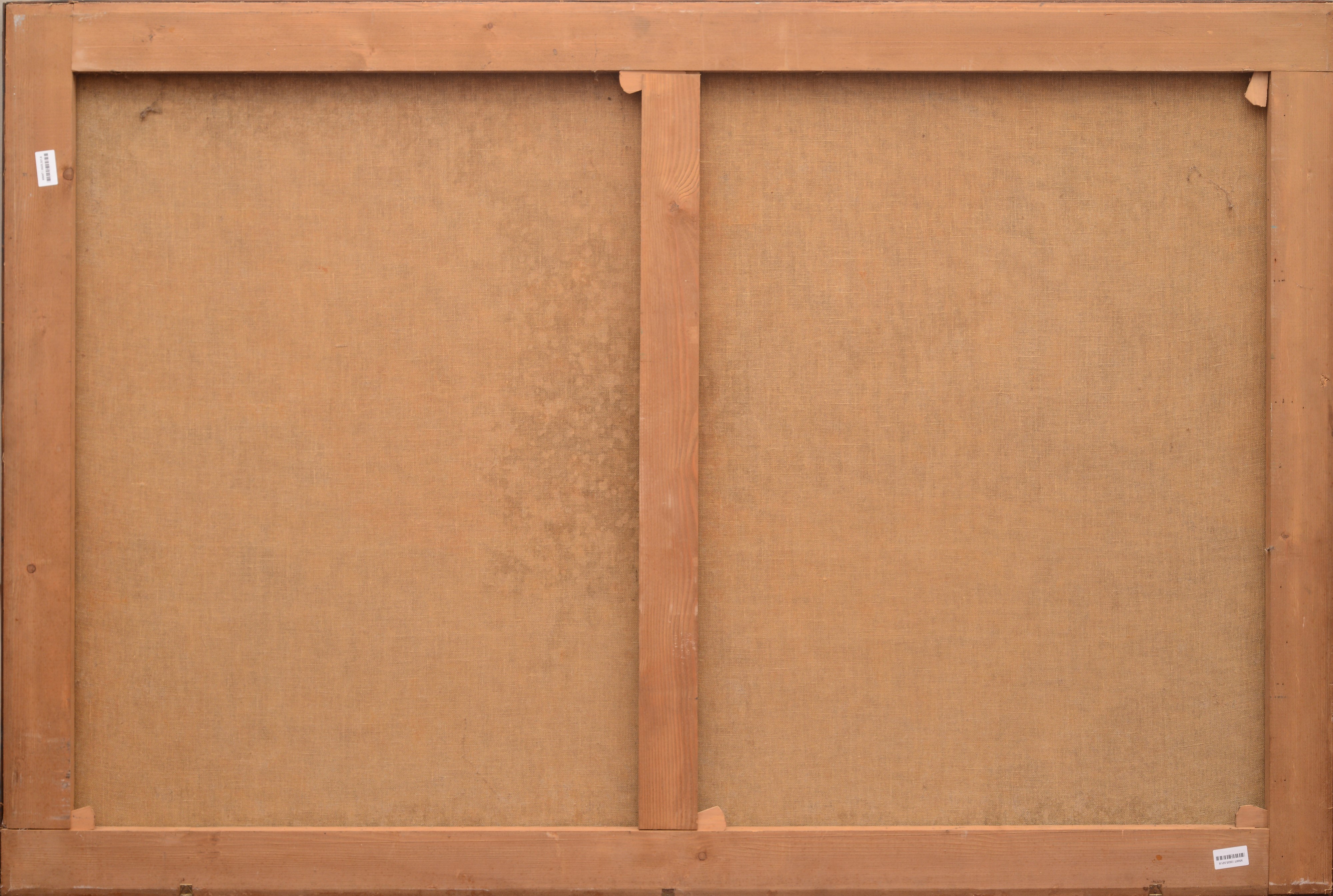 Paesaggio con figure e castello sullo sfondo