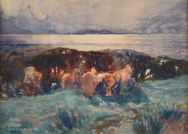 Plinio Nomellini - Paesaggio