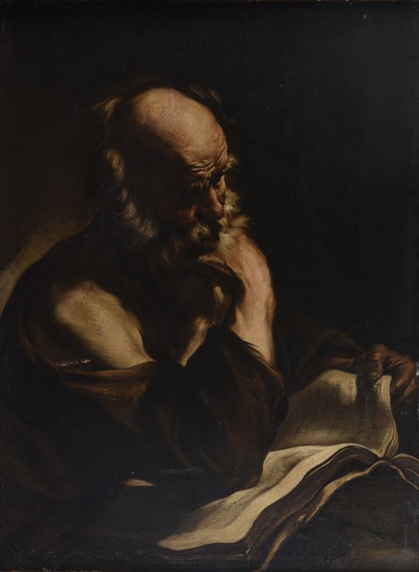 Giovan Battista Beinaschi - Filosofo che legge
