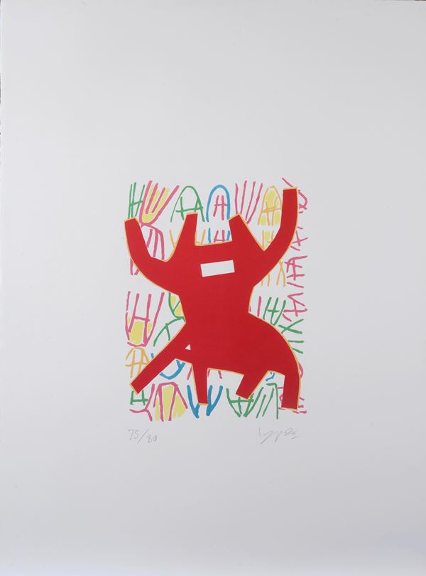 Giuseppe Capogrossi - Opale n° 10