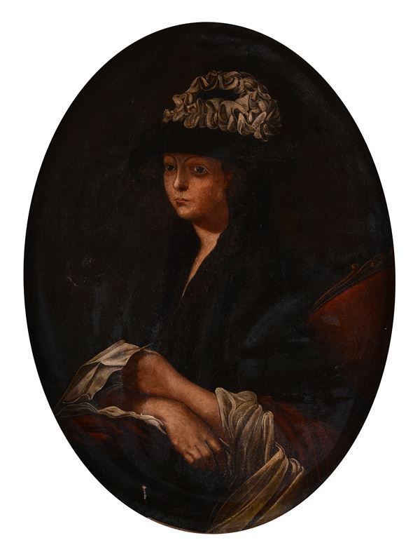Anonimo, XIX sec. - Ritratto di dama