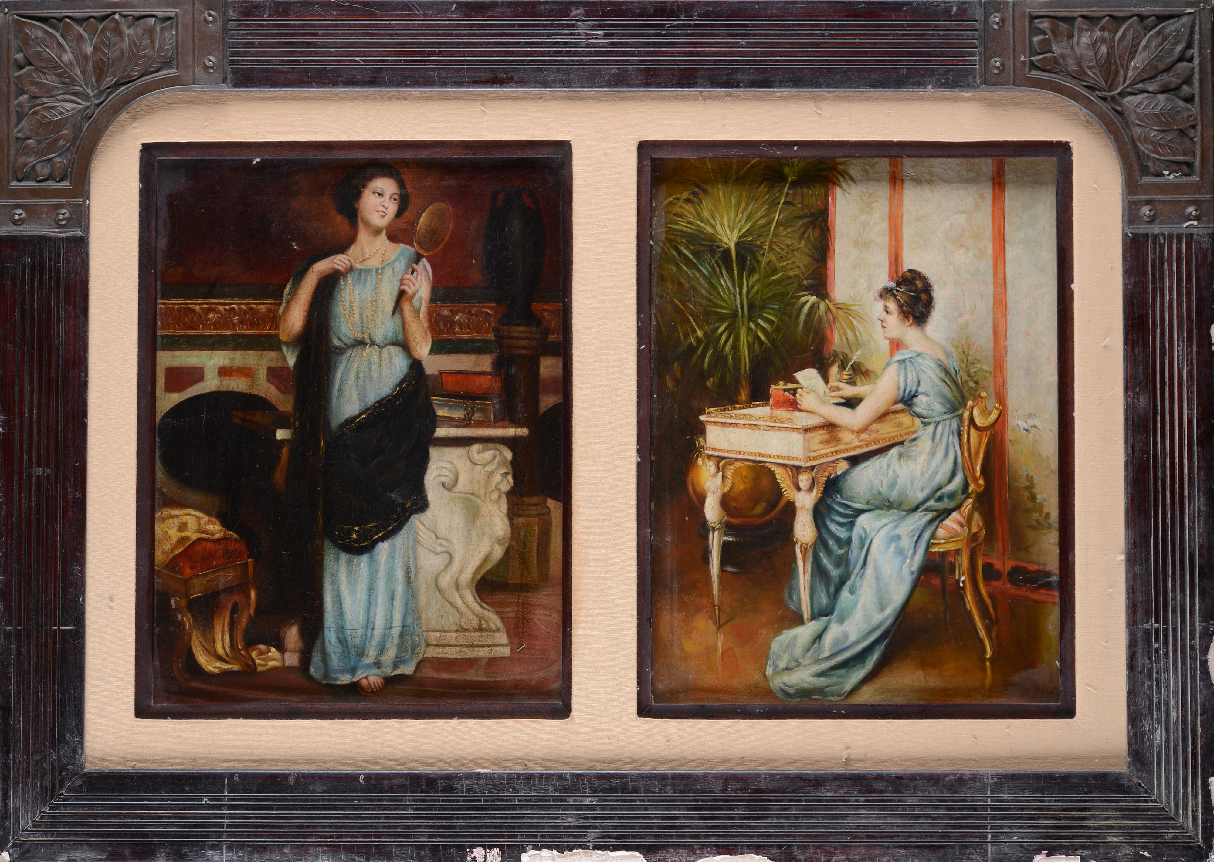 Due figure alla romana