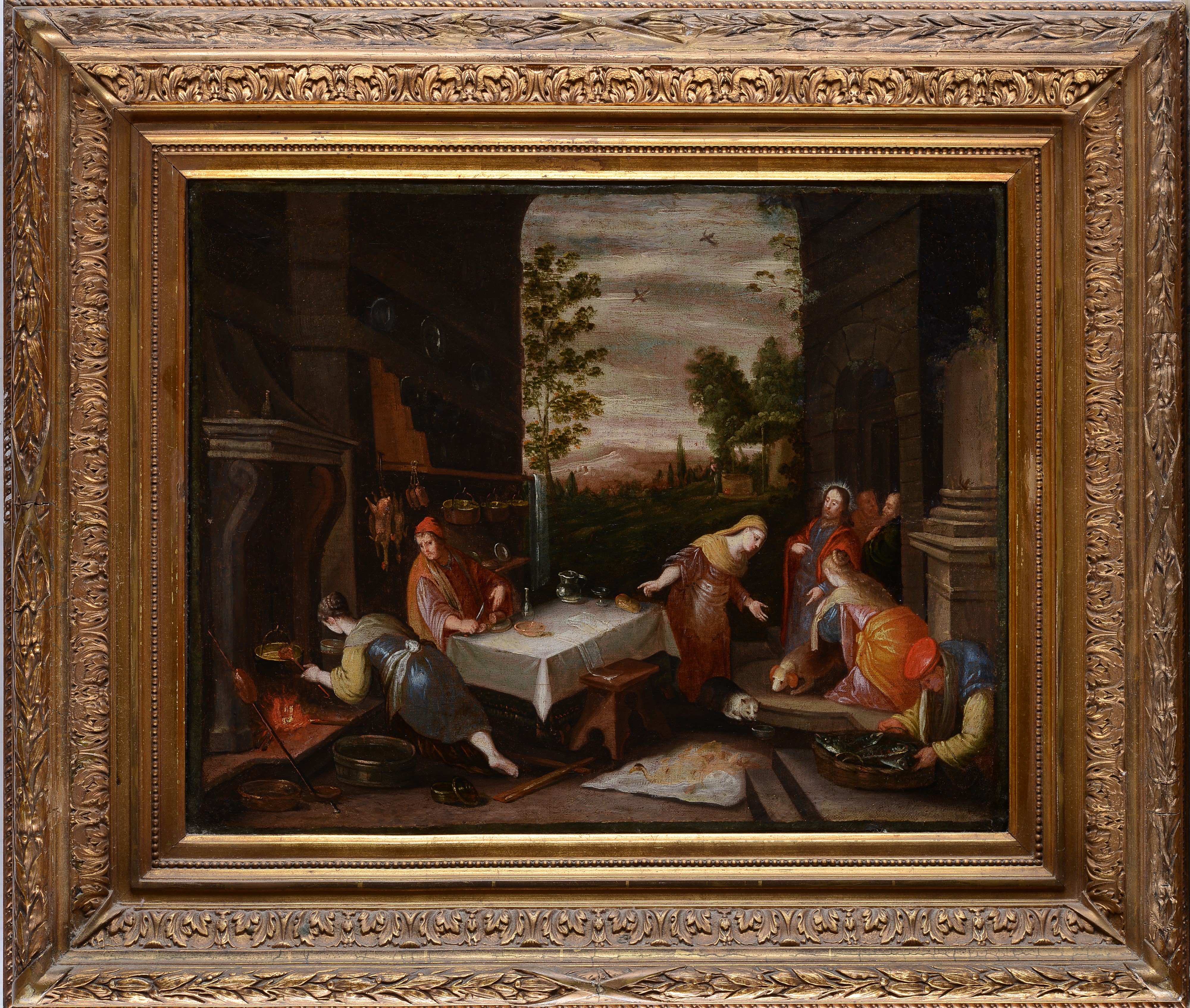 Gesù nella casa di Marta e Maria di Betania