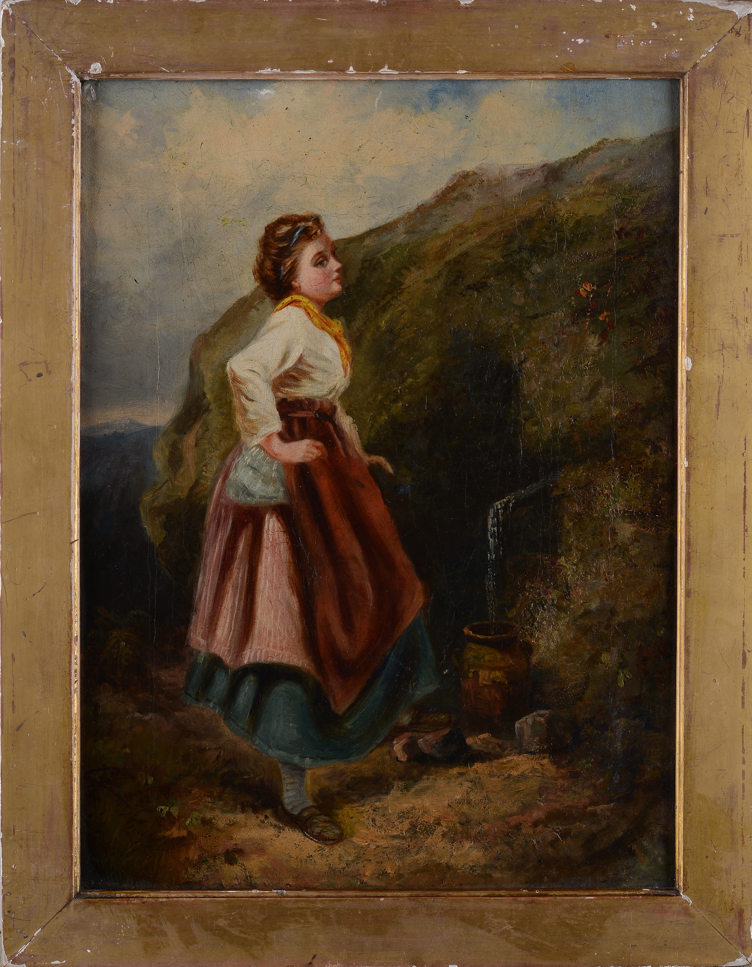 Ragazza alla fonte