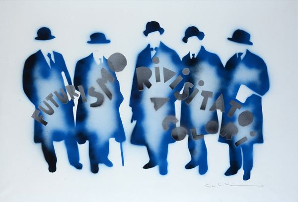 Mario Schifano - Futurism revisited in color