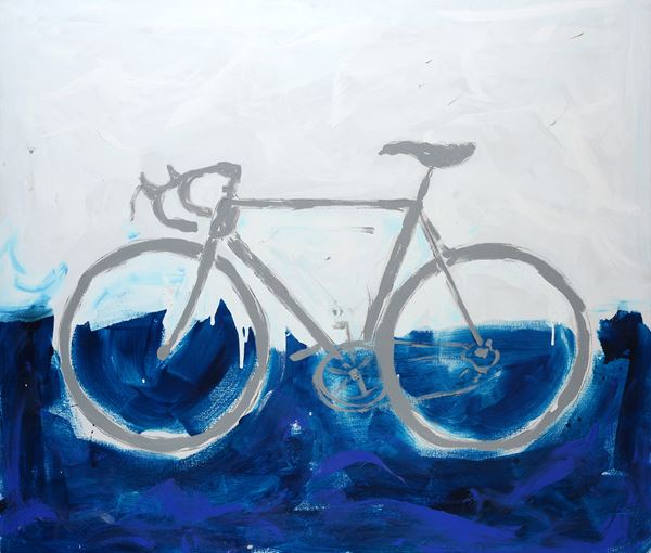 Mario Schifano - Painted canvas