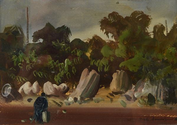 Pietro Annigoni - Paesaggio