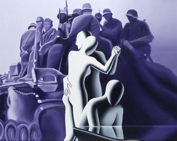 Mark Kostabi - Present Tense
