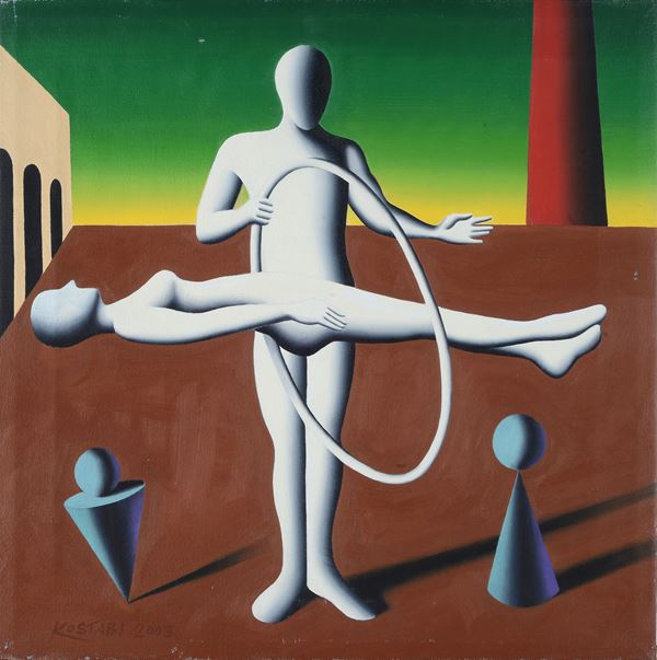 Mark Kostabi - Silence and memory